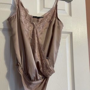 Abercrombie & Fitch lace trim bodysuit